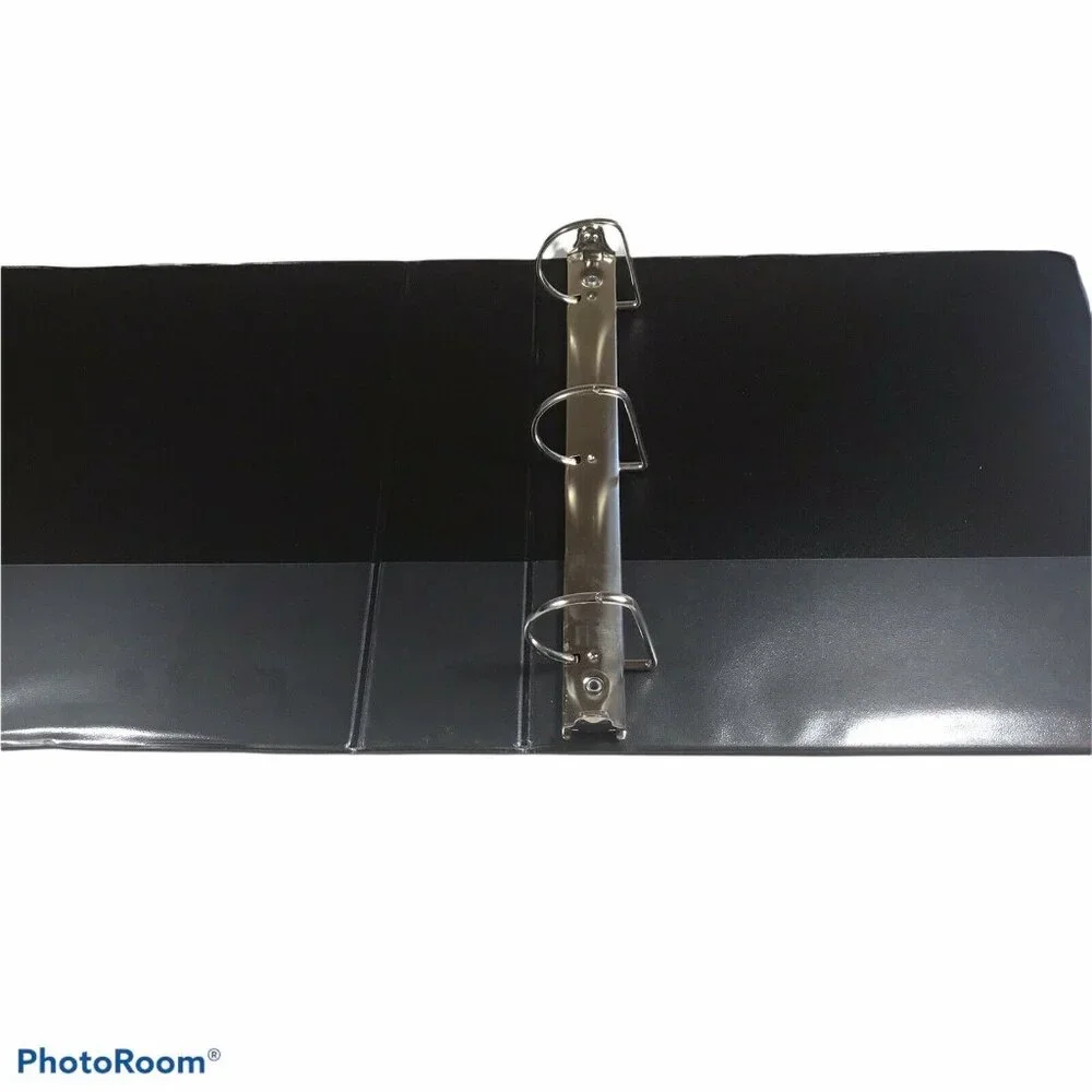 Pen And Gear Durable View Three Ring 2” Black Binder 520 Sheet Capacity New